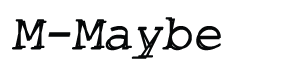 m-maybe.it